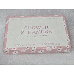 Lavender Shower Steamers 6 Count Love & June Relaxing Aroma Spa-Like Experience